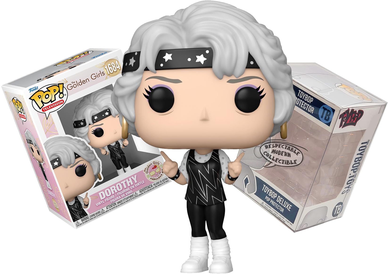 Amazon.com: Funko Dorothy in Aerobics Gym Outfit + Pop Protector